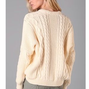 Marc by Marc Jacobs Cable Crewneck Sweater xsm/sm